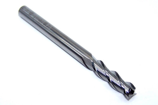 E5G95929 YG1 1/4" Carbide 3 Flute End Mill ALU-POWER HPC for Aluminum .250" Diameter 0.875" Flute 3.00" Length .250" Shank