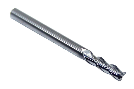 E5G97902 YG1 1/8" Carbide 3 Flute End Mill ALU-POWER HPC for Aluminum .010" Radius .1250" Diameter .375" Flute 1.50" OAL .125" Shank