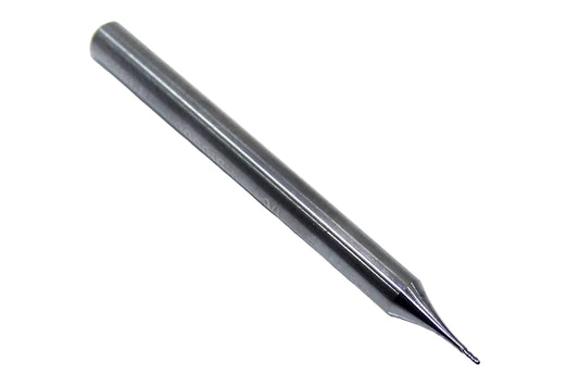 E5I05001 YG1  1/64" Carbide 4 Flute End Mill Ball End  .0156" Diameter .047" Flute 1.50" Length .125" Shank