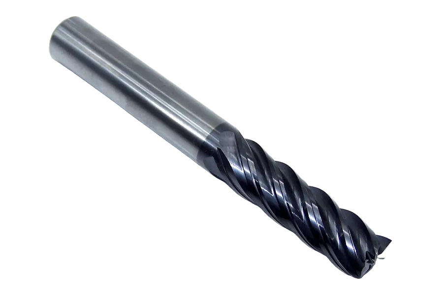 EMI42905 YG1 3/8" Carbide 5 Flute End Mill TitaNox Power HPC for Hard Materials Square End .375" Diameter 1.25" Flute 3.00" Length .375" Shank