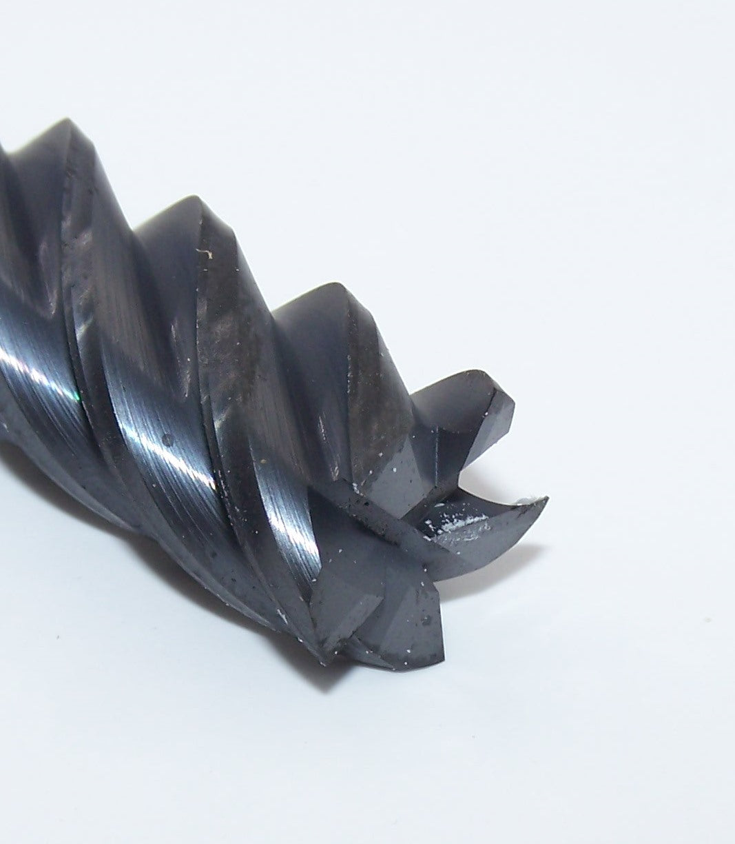 1/2" Carbide 5 Flute End Mill Square TiAlN .500" Diameter 2.00" Flute 4.00" Length .500" Shank