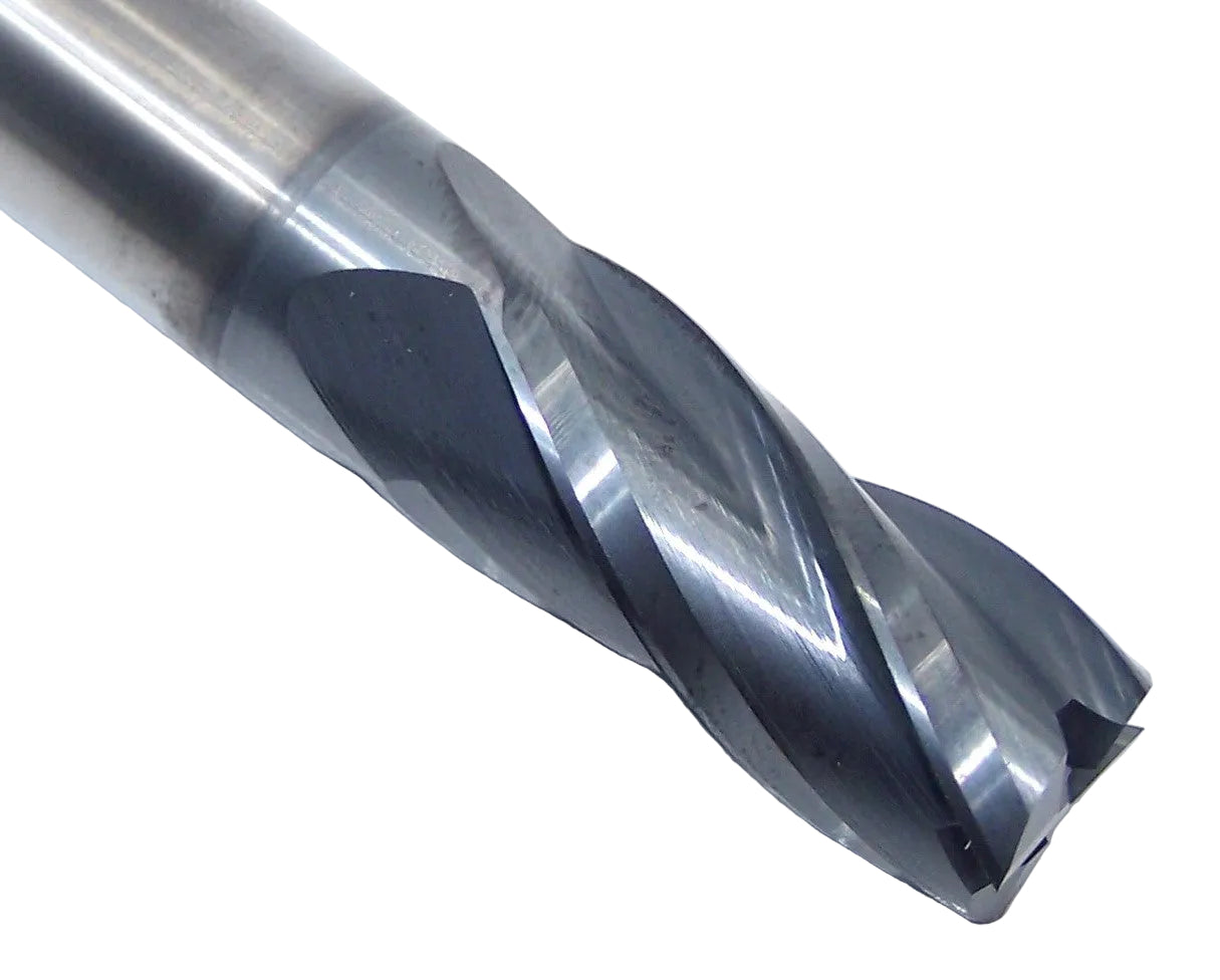 G9H88032N YG1 1/2" Carbide 4 Flute End Mill AlTiN Coating  SQ .5000" Diameter 1.00" Flute 3.00" Length .500" Shank YGBasix
