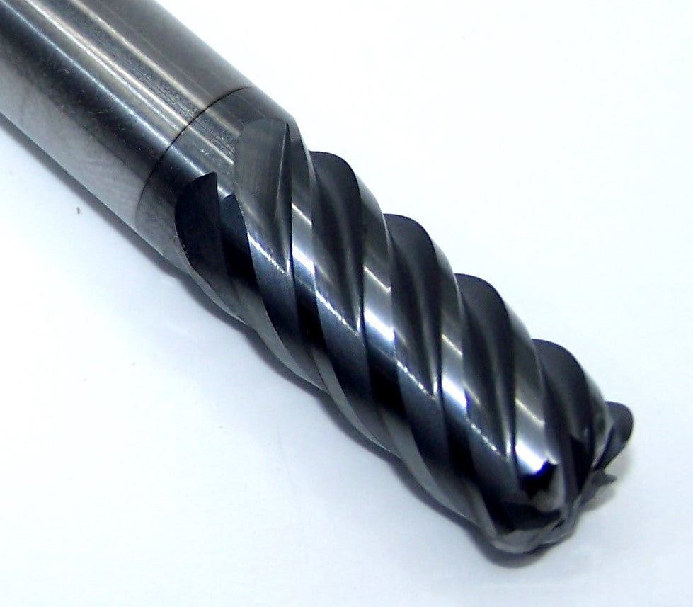GMG16905 YG1 10mm Carbide 6 Flute End Mill .787" Radius 0.394" Diameter 0.866" Flute 2.83" Length 0.394" V7 PlusA
