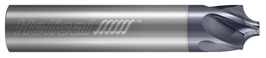 87647 Helical solutions .020" Radius Carbide 3 Flute Corner Rounding End Mill APlus Coated.075" Pilot Diameter 1.50" Length .125" Shank