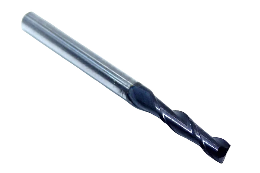 HP421-1250 OSG 1/8" Carbide 2 Flute End Mill Square End ALTIN 0.1250 Diameter 0.500" Flute 1.50" Length .125" Shank