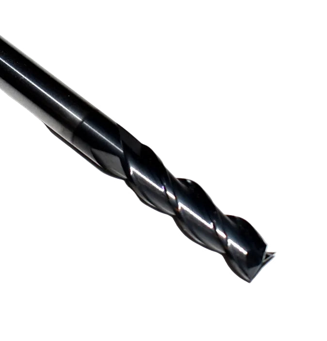 JAG95929 YG1 1/4" Carbide 3 Flute End Mill ALU-POWER HPS Square for Aluminum .250" Diameter .875" Flute 3.00" OAL .250" Shank