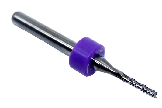 KTCMFBI063029502R Kemmer Precision 1.60mm Carbide Router Burr Chipbreaker Fishtail .0630" Diameter .295" Flute 1.50" Length .125" Shank