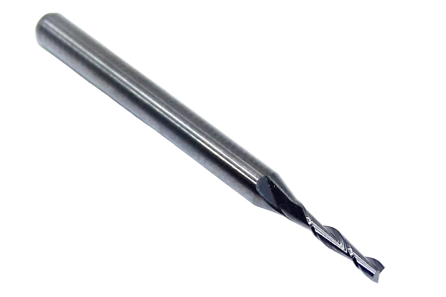 KTTSFAI0063029502 Kemmer 1.60mm Carbide 2 Flute End Mill PCB Fishtail .0630" Diameter .295" Flute 1.50" Length .125" Shank