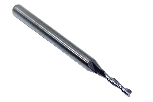 KTTSFAI0063029502 Kemmer 1.60mm Carbide 2 Flute End Mill PCB Fishtail .0630" Diameter .295" Flute 1.50" Length .125" Shank