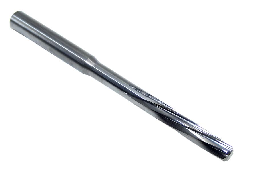 MR66-1563.827 Kyocera 45mm Carbide 6 Flute Reamer 1.7717" 0.1563" Diameter 0.827" Flute 3.0315" Length 0.2362" Shank 130° Point