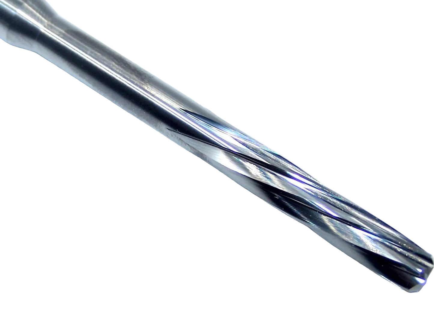 MR86-2350.1024 Kyocera 5.97mm Carbide 6 Flute Reamer 2.323" Reach 0.2350" Diameter 1.024" Flute 3.66" Length 0.3150" Shank