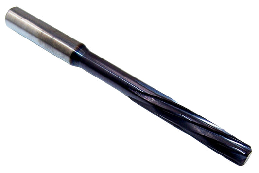 MR86-2441L1024 Kyocera 59mm Carbide 6 Flute Reamer ALTiN Coated 2.3228" Reach 0.2441" Diameter 1.024" Flute 3.6614" Length 0.3150" Shank