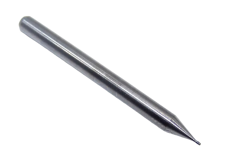 P2S00190S_1 Kyocera SGS .0190" Carbide 2 Flute End Mill Square End 0.0190" Diameter 0.0290" Flute 1.50" Length .125" Shank