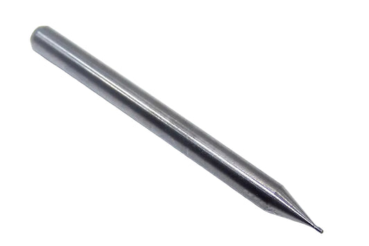P2S00190S_1 Kyocera SGS .0190" Carbide 2 Flute End Mill Square End 0.0190" Diameter 0.0290" Flute 1.50" Length .125" Shank