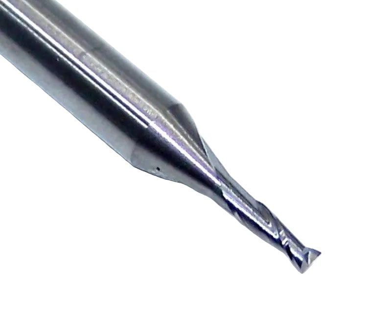 P2S00469R_1 Kyocera SGS 3/64" Carbide 2 Flute End Mill Square End 0.0469" Diameter 0.1406" Flute 1.50" Length .125" Shank