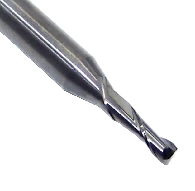 P2S00625R_1 Kyocera SGS 1/16" Carbide 2 Flute End Mill Square End 0.0625" Diameter 0.1875" Flute 1.50" Length .125" Shank