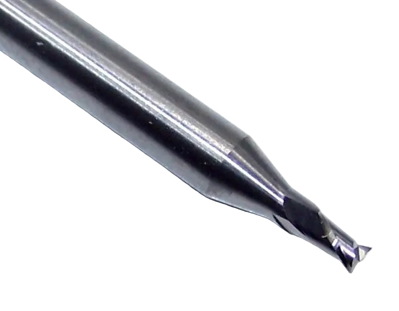 P2S00625S_1 Kyocera SGS 1/16" Carbide 2 Flute End Mill Square End 0.0625" Diameter 0.094" Flute 1.50" Length .125" Shank