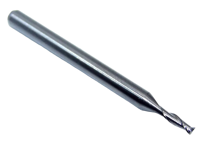 P2S00650R_1 Kyocera SGS .0650" Carbide 2 Flute End Mill Square End 0.0650 Diameter 0.195" Flute 1.50" Length .125" Shank