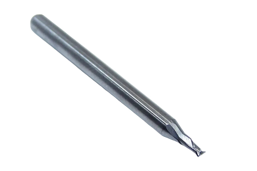 P2S00650S_1 Kyocera SGS .0650" Carbide 2 Flute End Mill Square End 0.0650 Diameter 0.097" Flute 1.50" Length .125" Shank