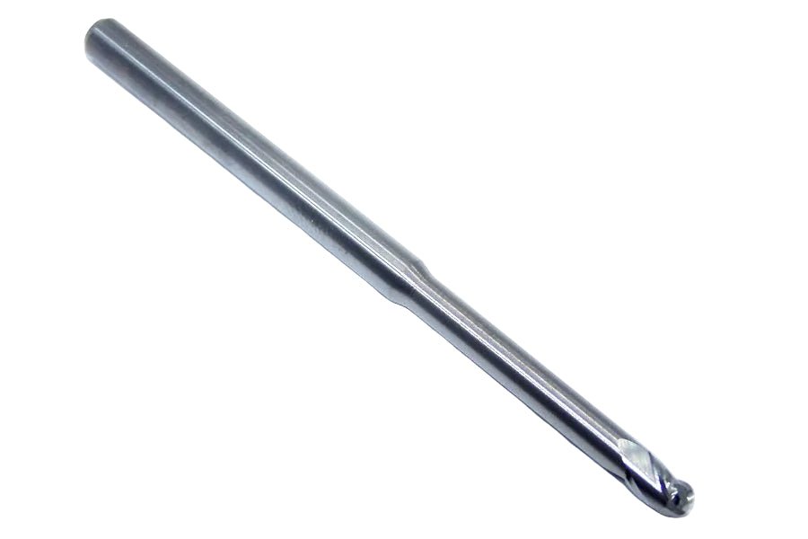 P3B01562S_8_0 Kyocera SGS 5/32" Carbide 3 Flute End Mill Extended Flute Ball End 0.1562" Diameter 0.2344" Flute 3.0" Length 0.1875" Shank