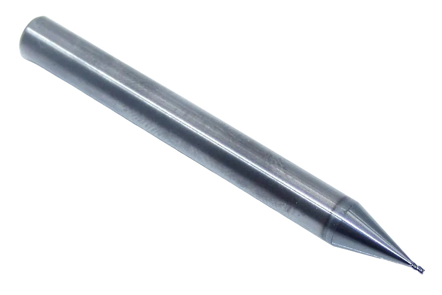 P3S00312G_1R Kyocera Microtools 1/32" Carbide 3 Flute End Mill SQ AlTiN Coated  0.0312" Diameter 0.062" Flute 2.5" Length 0.25" Shank Titan Series