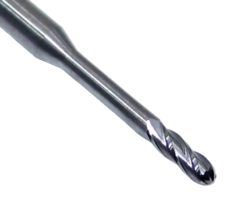 P4B00781R_8_1 Kyocera SGS 5/64" Carbide 4 Flute End Mill Ball End .575" Reach 0.0781" Diameter .234" Flute 1.50" Length .125" Shank