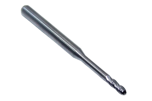 P4B00781R_8_1 Kyocera SGS 5/64" Carbide 4 Flute End Mill Ball End .575" Reach 0.0781" Diameter .234" Flute 1.50" Length .125" Shank