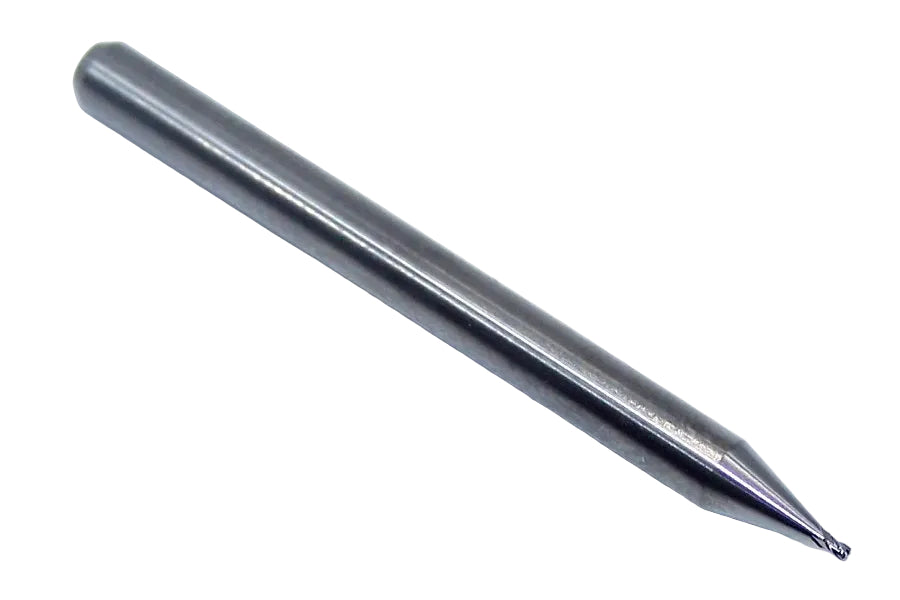 P4S00250S_1 Kyocera SGS .0250" Carbide 4 Flute End Mill SQ End 0.0250" Diameter .0375" Flute 1.50" Length .125" Shank