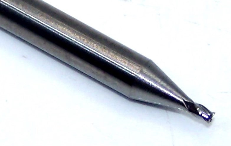 P4S00394S_1 Kyocera SGS 1.00mm Carbide 4 Flute End Mill SQ End 0.0394" Diameter .058" Flute 1.50" Length .125" Shank