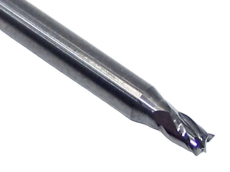 P4S00938S_1 Kyocera SGS 3/32" Carbide 4 Flute End Mill SQ End 0.0938" Diameter .141" Flute 1.50" Length .125" Shank
