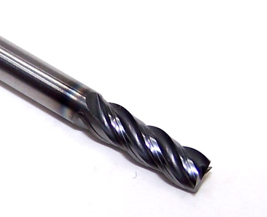 UGMF68901 YG1 1/8" Carbide 4 Flute End Mill Y Coating SQ .1250" Diameter 0.375" Flute 1.50" Length .125" Shank V7PLUSA