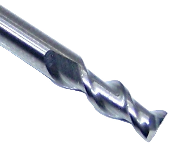 V20804 Destiny Tool 1/8" Carbide 2 Flute End Mill Viper SQ for Aluminum .125" Diameter .250" Flute 1.5" OAL