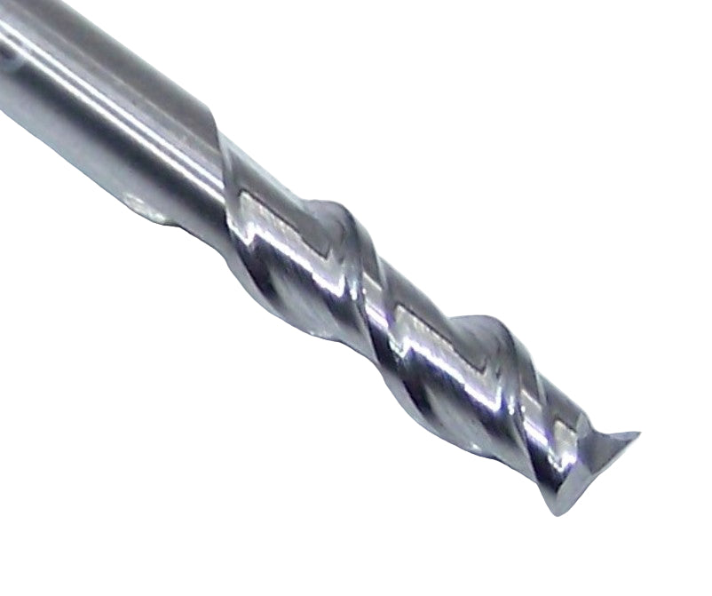 V20806 Destiny Tool 1/8" Carbide 2 Flute End Mill Viper SQ for Aluminum .125" Diameter .375" Flute 1.5" OAL .125" Shank