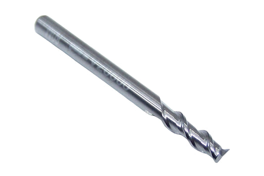 V20806 Destiny Tool 1/8" Carbide 2 Flute End Mill Viper SQ for Aluminum .125" Diameter .375" Flute 1.5" OAL .125" Shank