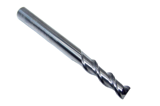 V21210 Destiny Tool 3/16" Carbide 2 Flute End Mill Viper SQ for Aluminum .1875" Diameter .625" Flute 2.0" Length .188" Shank
