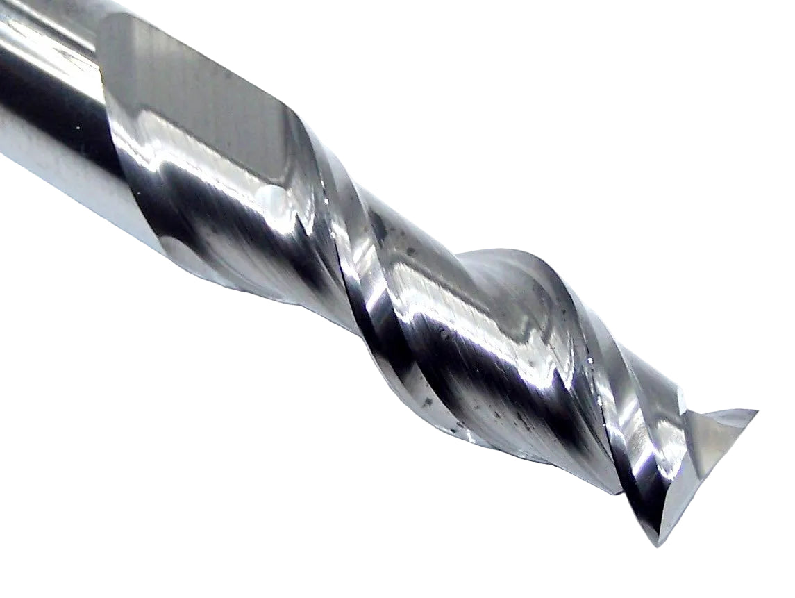 V22416 Destiny Tool 3/8" Carbide 2 Flute End Mill SQ for Aluminum .375" Diameter 1.00" Flute 2.50" OAL .375 Shank Viper