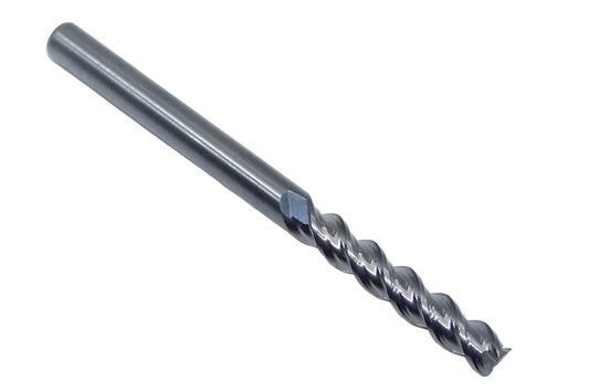V31216 Destiny Tool 3/16" Carbide 3 Flute End Mill Viper SQ for Aluminum .1875" Diameter 1.00" Flute 2.5" OAL .188" Shank