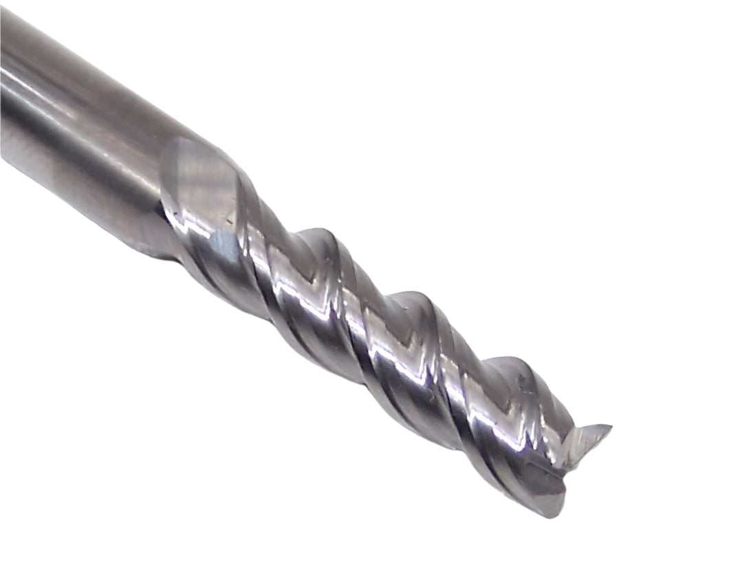 V31412 Destiny Tool 7/32" Carbide 3 Flute End Mill Viper SQ for Aluminum .2188" Diameter .750" Flute 2.50" OAL .250" Shank