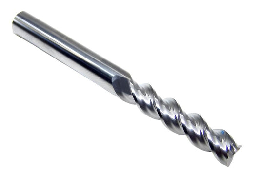 V31616 Destiny Tool 1/4" Carbide 3 Flute End Mill Viper SQ for Aluminum .250" Diameter 1.00" Flute 2.5" OAL