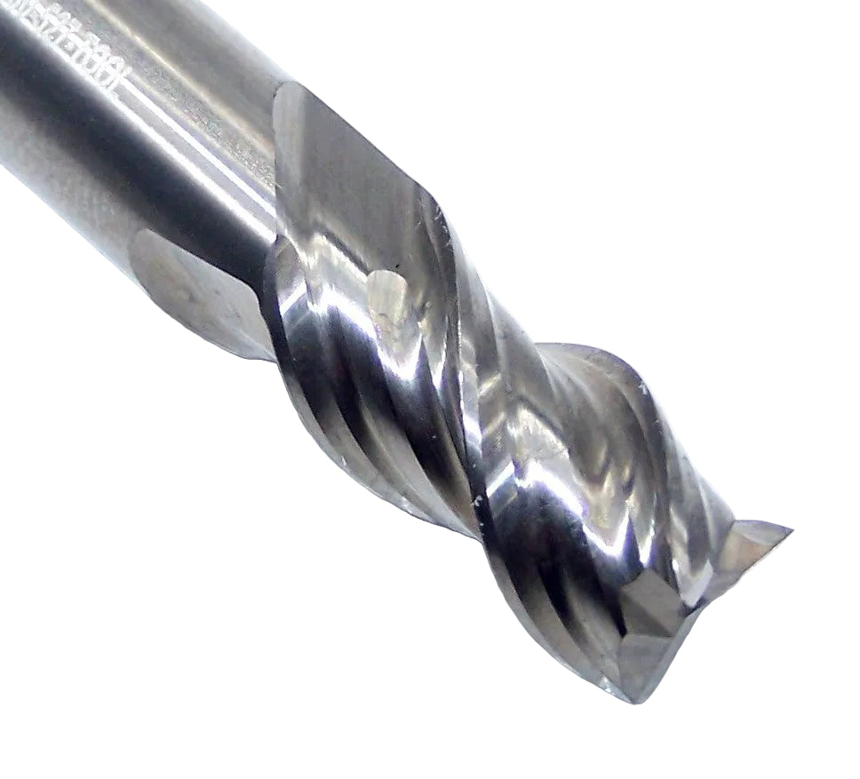 V32410 Destiny Tool 3/8" Carbide 3 Flute End Mill Viper for Aluminum .375" Diameter .625" Flute 2.0" OAL