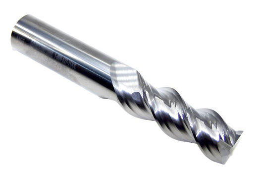 V33220 Destiny Tool 1/2" Carbide 3 Flute End Mill Viper for Aluminum .500" Diameter 1.25" Flute 3.0" OAL .500" Shank