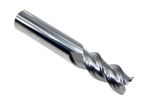 V33216 Destiny Tool 1/2" Carbide 3 Flute End Mill Viper for Aluminum .500" Diameter 1.00" Flute 3.0" OAL .500" Shank