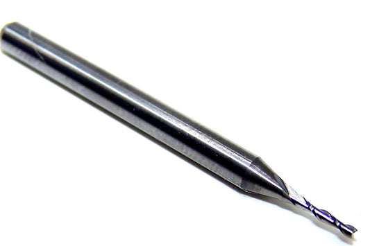 0.0394 CARBIDE END MILL 1.00mm DIA 2 FLUTE FISHTAIL END KYOCERA XHRE-100DDX(50)