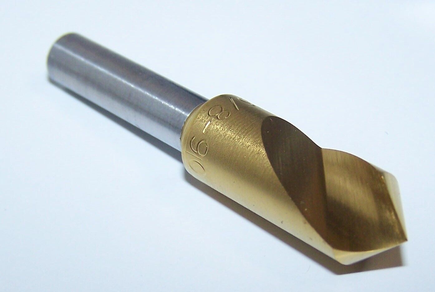 COUNTERSINK 90° POINT 1 FLUTE 3/8" DIA (.375") 1/4" SHANK HSS MAFORD 61T037503