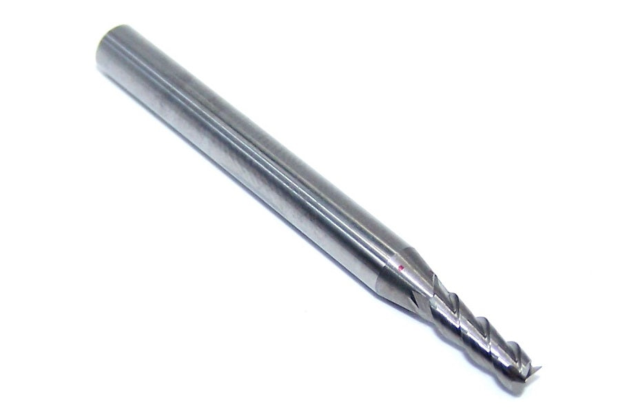 V308060 Destiny Tool 1/8" Carbide 3 Flute End Mill Viper SQ for Aluminum .125" Diameter .375" Flute 2.0" OAL .187 Shank